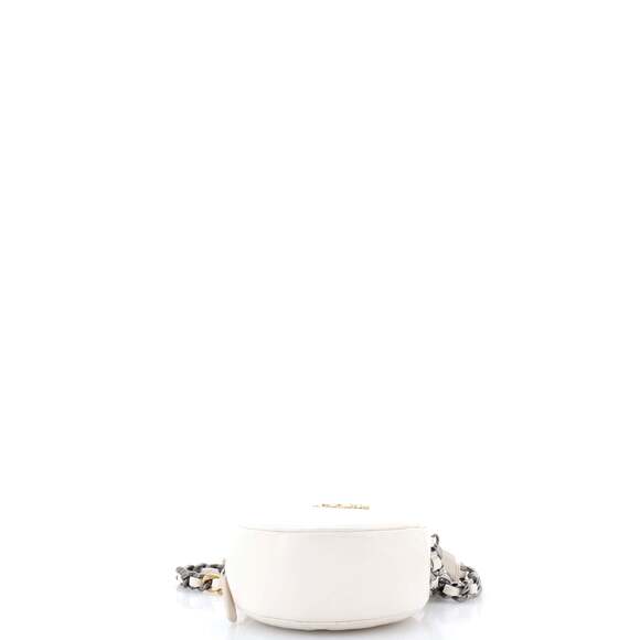 Chanel 19 Round Clutch With Chain #239122C21B - Picture 4 of 6